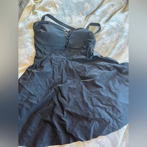Torrid black new swim dress size 00